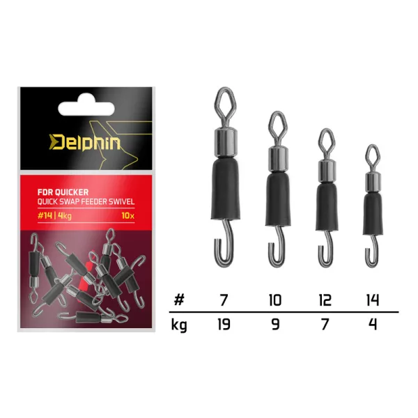 Delphin FDR Quicker Agrafe rapide anti-torsion #7 10pcs