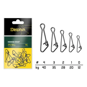 Delphin Fermoir à crochet #1 10db