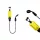 Delphin CUBIX Chain Indicateur de touche à chaîne Jaune
