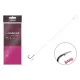 Delphin FLR D-rig 8cm 0,22mm Hameçon monté à œillet n°8 avec ardillon avec pic à appât 6 pièces