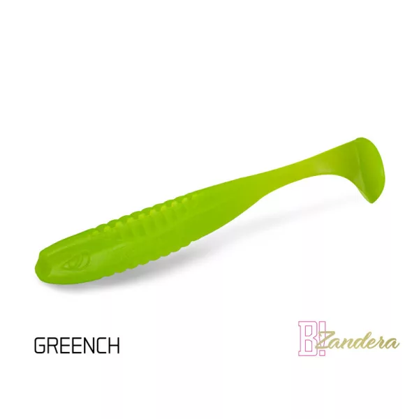 Delphin Zandera UVs - Greench 12cm Leurre en plastique 5db