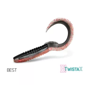   Delphin TwistaX Eeltail UVs - Best 15cm Appât en plastique 5 pièces