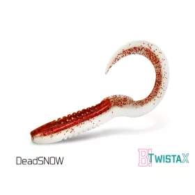   Delphin TwistaX Eeltail UVs - DeadSnow 15cm Appât en plastique 5 pièces