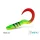 Delphin TwistaX Eeltail Uvs Top Mix 6cm Leurre en plastique 5 pièces - Perchy, Candy, Booty, Redface, Firedot