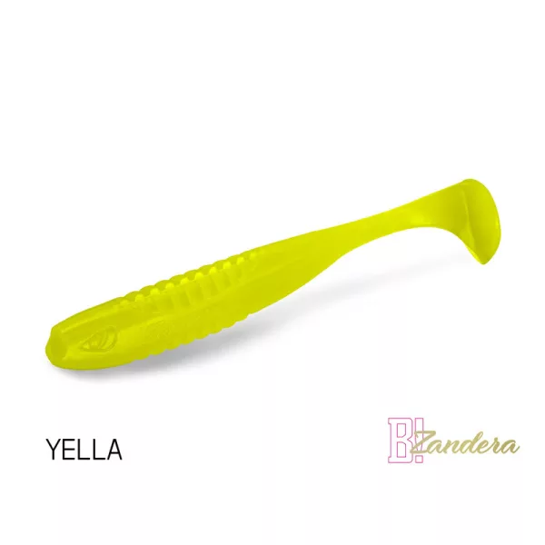 Delphin Zandera FlexiFloat UVs - Yella 12cm Leurre en plastique 5db