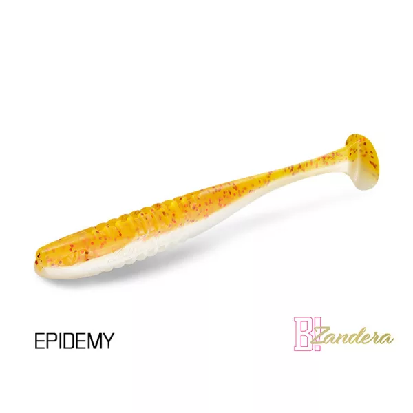 Delphin Zandera FlexiFloat UVs - Epidemy 12cm Leurre en plastique 5 pièces