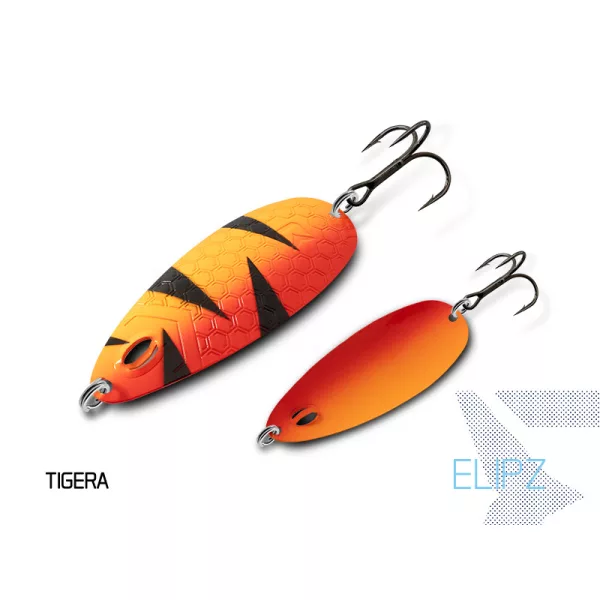 Delphin Elipz FullScale Cuillère Ondulante #2 12g Tigera