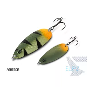Delphin Elipz FullScale Cuillère Ondulante #2 12g Agresor