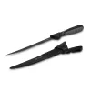 Delphin Trix Couteau à Fileter avec Étui de Protection, Lame 17,5cm