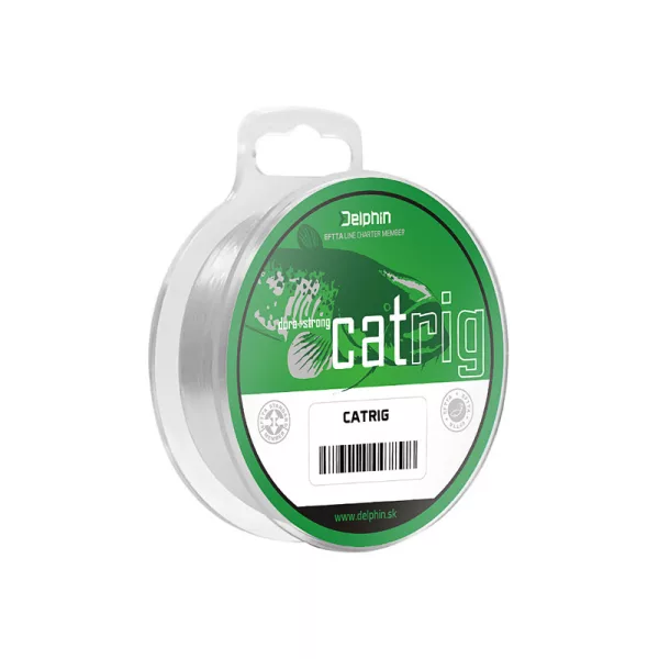 Delphin CatRIG transp. 0,60mm 35m Fil de bas de ligne monofilament