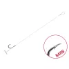 Delphin FLR Quickstop 12cm 0,22mm 10 Hameçon pré-monté barbelé 6 pièces