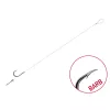 Delphin FLR Sting 12cm 0,22mm 10 Hameçon pré-monté à œillet, barbelé avec pointe à appât 6 pièces