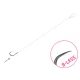 Delphin FLR Sting 12cm 0,22mm 10 Hameçon pré-monté à œillet, sans ardillon avec pointe à appât 6 pièces