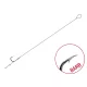 Delphin Proxi Sting 8cm 0,10mm Hameçon pré-monté taille 12 avec œillet et ardillon, avec pointe à appât 6pcs