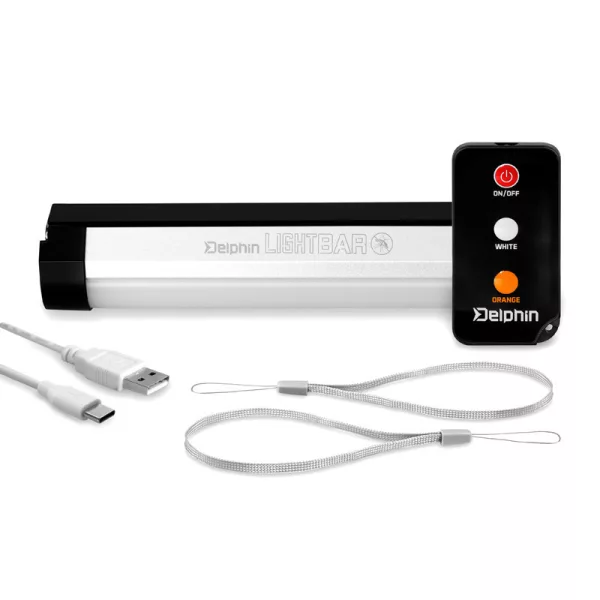 Delphin LightBAR UC Lampe de tente avec télécommande
