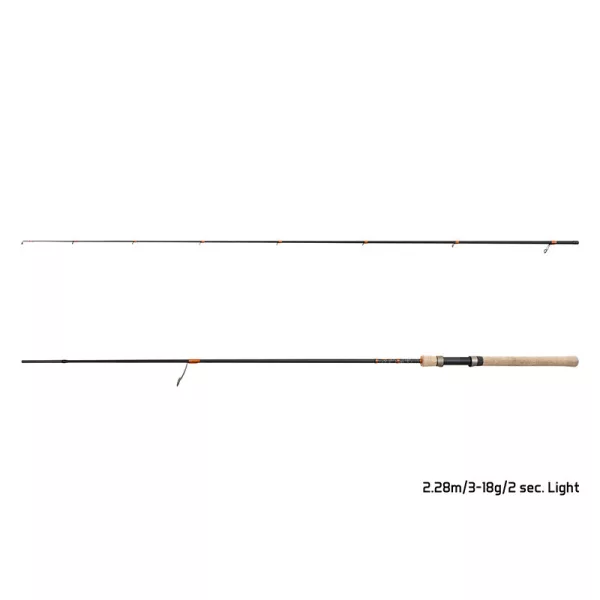 Delphin Corx Spin Light 2,28m 3-18gr Canne spinning 2 brins