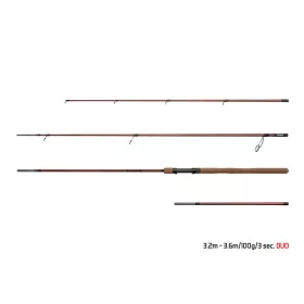   Delphin Magma Legend4ry Duo Canne Feeder 3,2-3,6m 100gr en 3 pièces