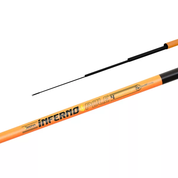 Delphin Inferno Pole 3m Canne télescopique