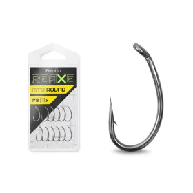   Delphin Reaxe MTD Round Hameçon Feeder à Œillet, Barbillon #14 11pcs