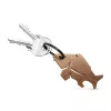 Delphin Carpener Porte-clés décapsuleur Bronze