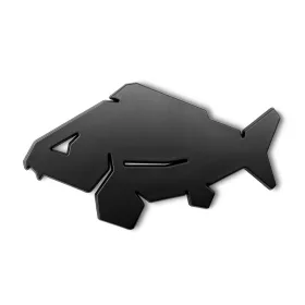 Delphin Carp Autocollant 3D Noir