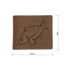 Delphin Carp OutLine Portefeuille en cuir