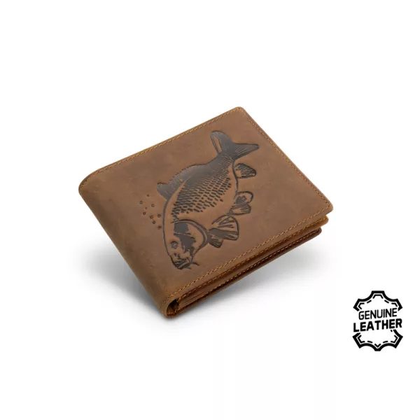 Delphin Carp Classic Portefeuille en cuir