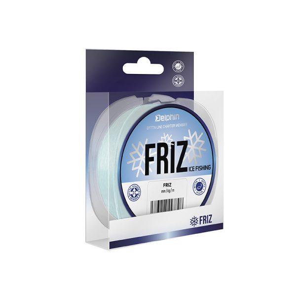 Fil Principal Monofilament Blanc Glace Delphin Friz 0,26mm 150m