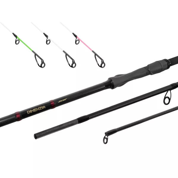 Pointe Delphin Medium Carbon Verte Dimenzia LS+ pour canne Feeder