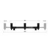 Delphin FlexiMag Buzz Buzz Bar réglable 3 cannes XL