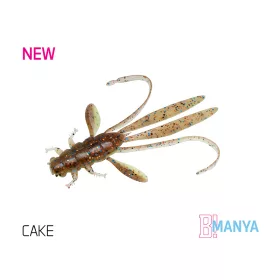 Delphin Manya UVs Nimfa Cake 10,5cm Appât en plastique 5pcs