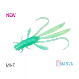 Delphin Manya UVs Nimfa Mint 10,5cm Appât en plastique 5pcs
