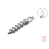 Delphin B! Poids Additionnel Vissable 0,5gr 10pcs