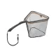 Delphin FoldSpin Épuisette de Pêche au Lancer 40x40cm