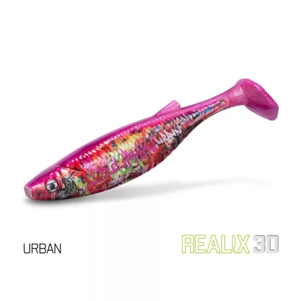 Delphin Realix 3D Urban 13cm Leurre souple 2pcs