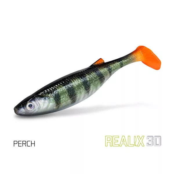 Delphin Realix 3D Perch 13cm Leurre souple 2pcs