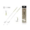 Delphin The End Blow Back Rig 4 Hameçon pré-noué tressé 2pcs