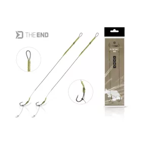   Delphin The End Blow Back Rig 4 Hameçon pré-noué tressé 2pcs