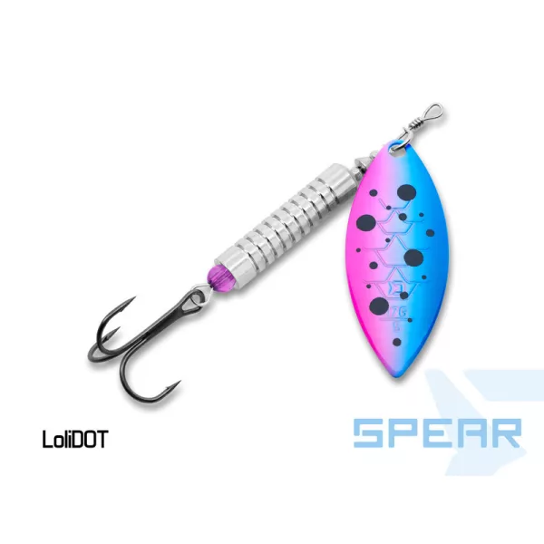 Delphin Spear Spinner LoliDot 6,2gr Cuillère tournante