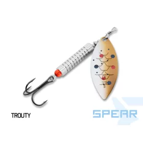 Delphin Spear Spinner Truité 6,2gr Cuillère tournante