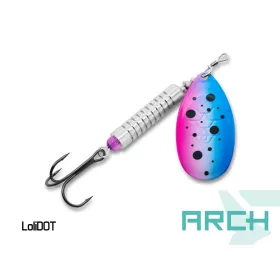 Delphin Arch Spinner LoliDot 10gr Cuillère tournante