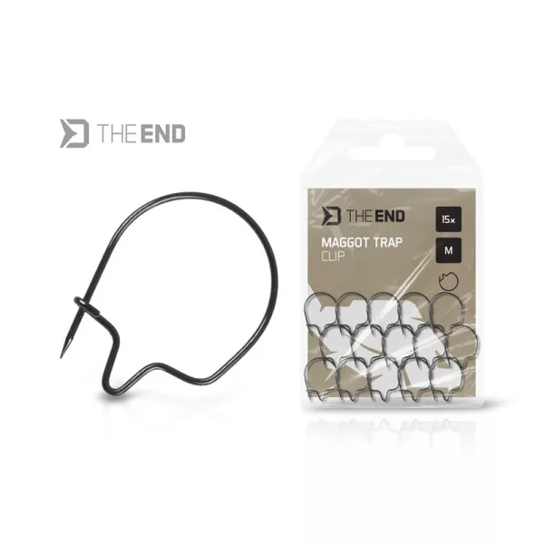 Delphin The End Maggot Trap Anneau de fixation pour asticots S 15pcs