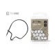 Delphin La Fin Piège à Asticots Anneau de Fixation M 15pcs