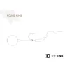 Delphin The End Ring 3,1mm Anneau métallique 30pcs
