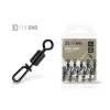Delphin The End QuickS-T 4 Émerillon avec agrafe rapide 10pcs