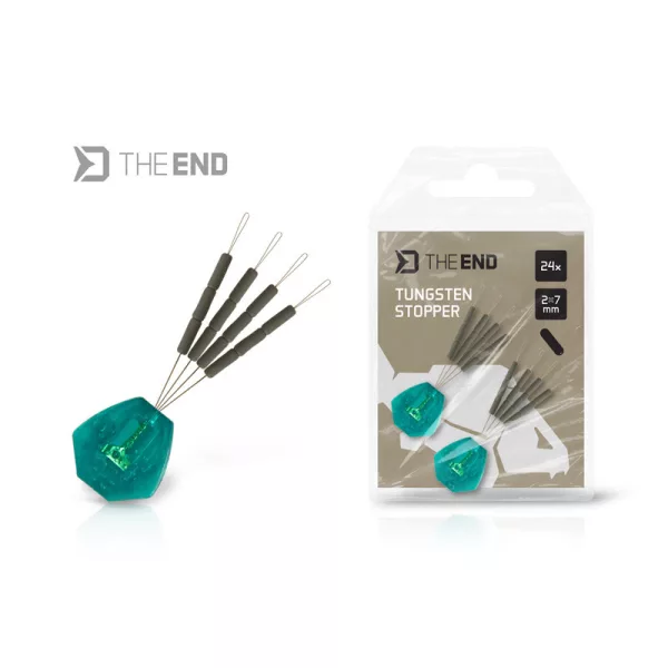 Delphin The End 2x7mm Stopper en tungstène 24 pièces