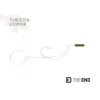 Delphin The End 2x7mm Stopper en tungstène 24 pièces