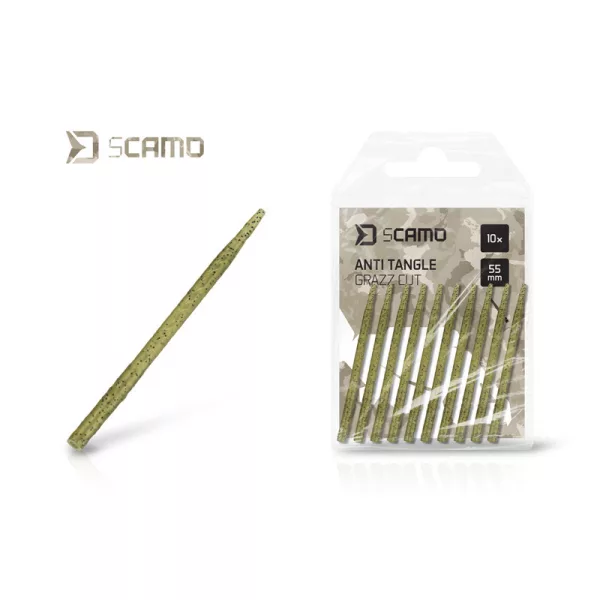 Manchon anti-emmêlement Delphin sCamo Grazz Cut 55mm 10pcs