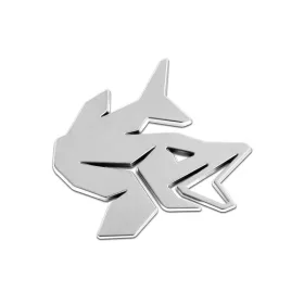 Autocollant 3D Delphin Pike Noir