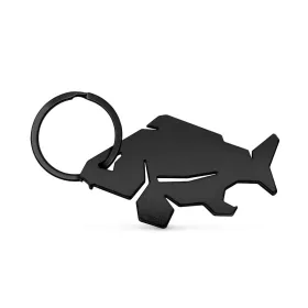 Delphin Carpener Porte-clés Ouvre-bouteille Noir
